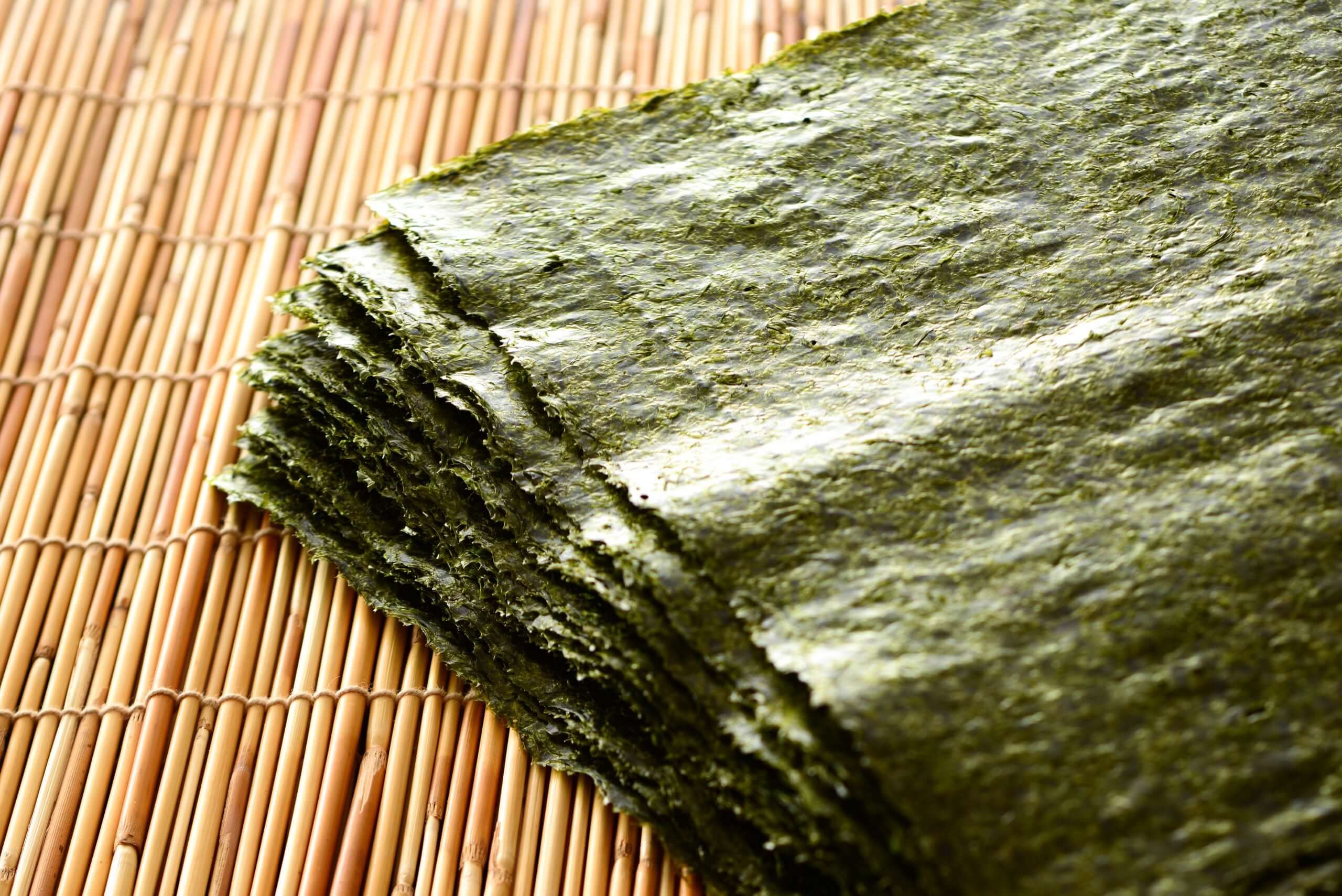 Nori seaweed - Gastronomía Vasca: Escuela de Hostelería Leioa