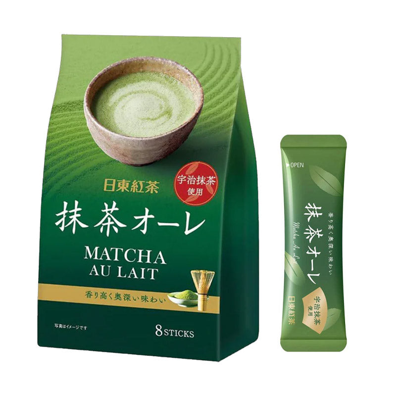 Té Matcha Au Lait Japonés Instantáeo 8bolsita | Nº1 en Japon